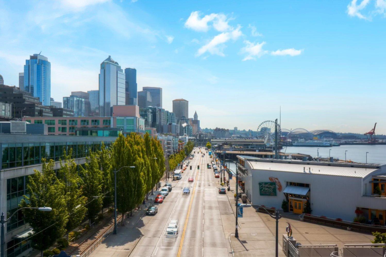 Space Needle Downtown Modern Top Story Penthouse سياتل المظهر الخارجي الصورة